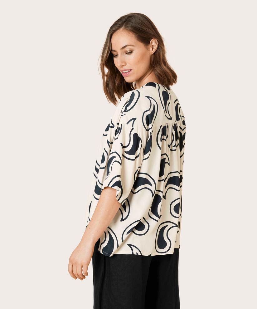IRMA HEMDBLUSE, Black