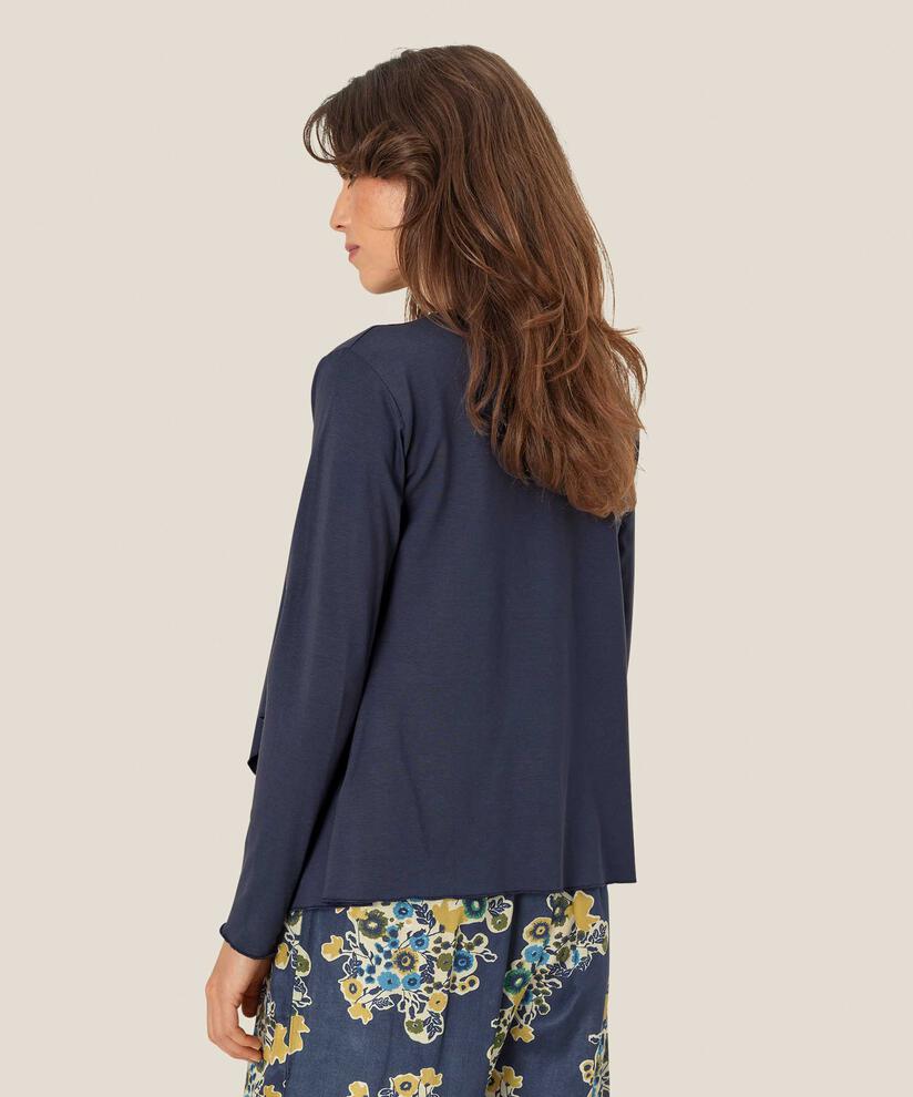Offener Jersey-cardigan, Mood Indigo
