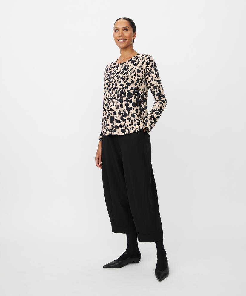 Ballonhose mit elastischem Bund, Black