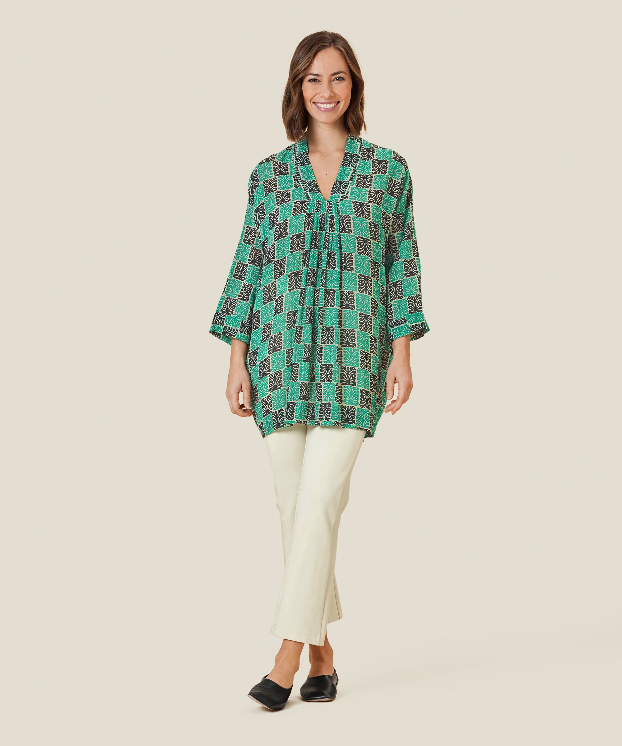 GILBERTE TUNIKA, Viridis