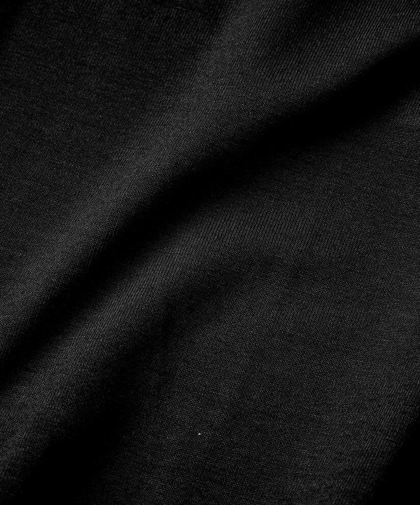 Jerseykleid Mit Langen Ärmeln Und Eingrifftaschen, Black