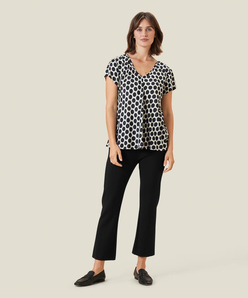 KALLO BLUSE, Black