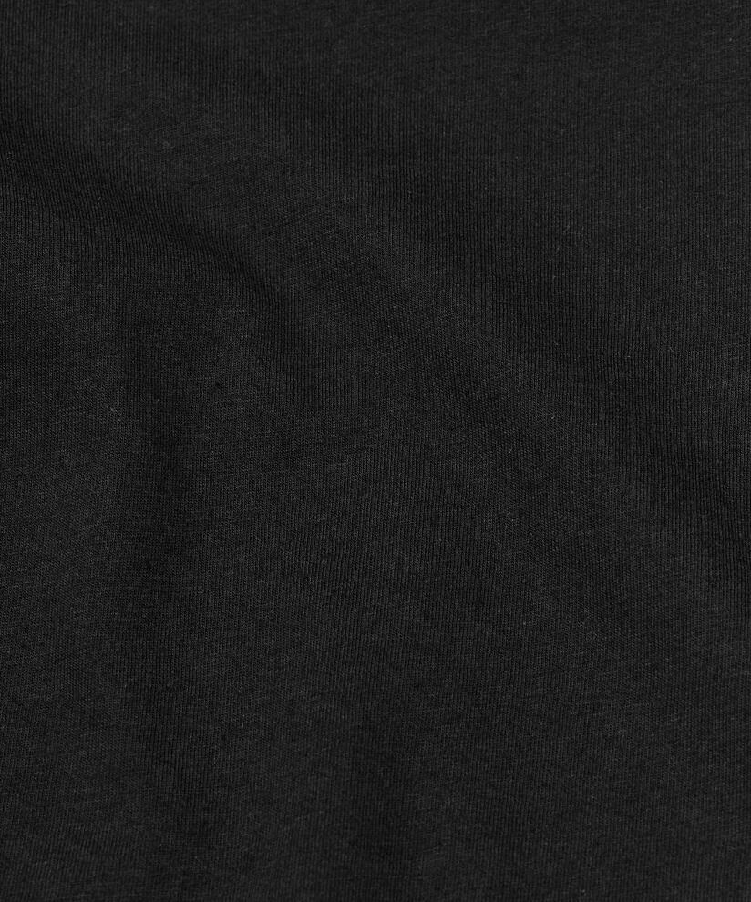 taillierte Jerseybluse mit Stretch, Black