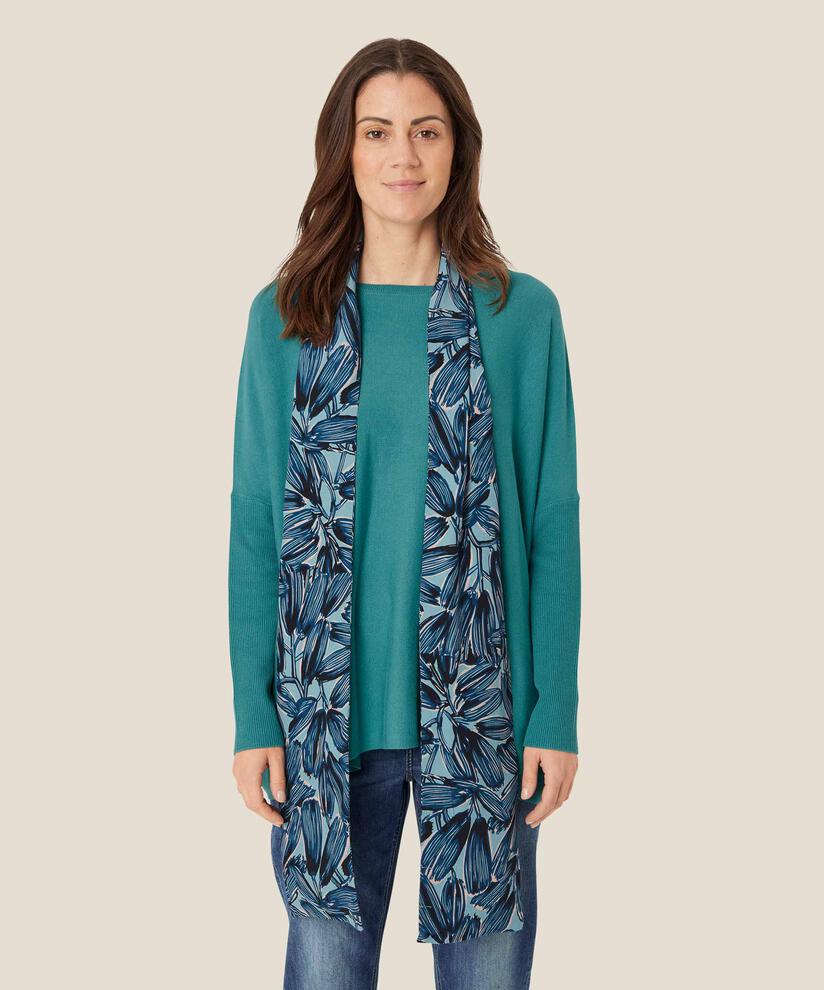 Tuch aus Viskose, Teal