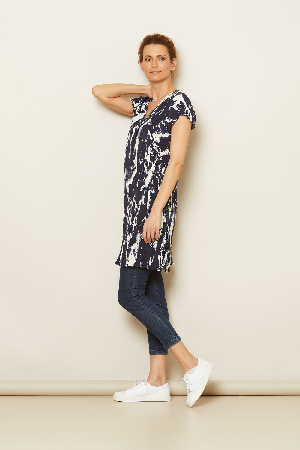 VAN TUNIKA, Navy Blazer