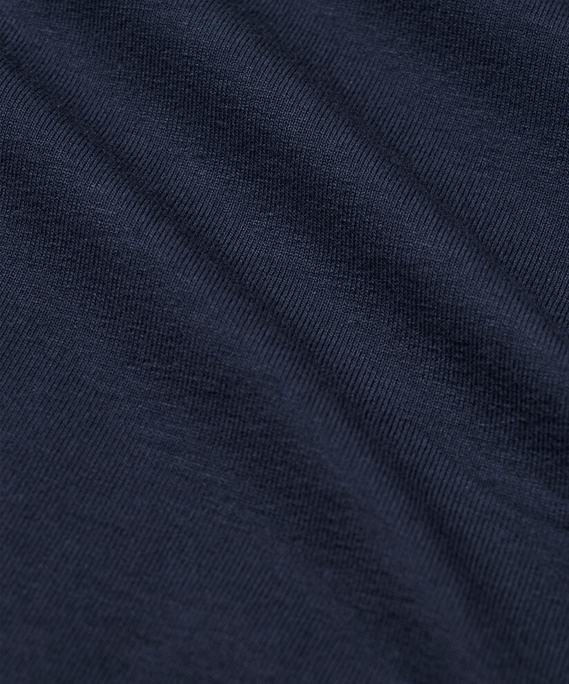Weiches Jersey-top Mit Langen Ärmeln, Navy