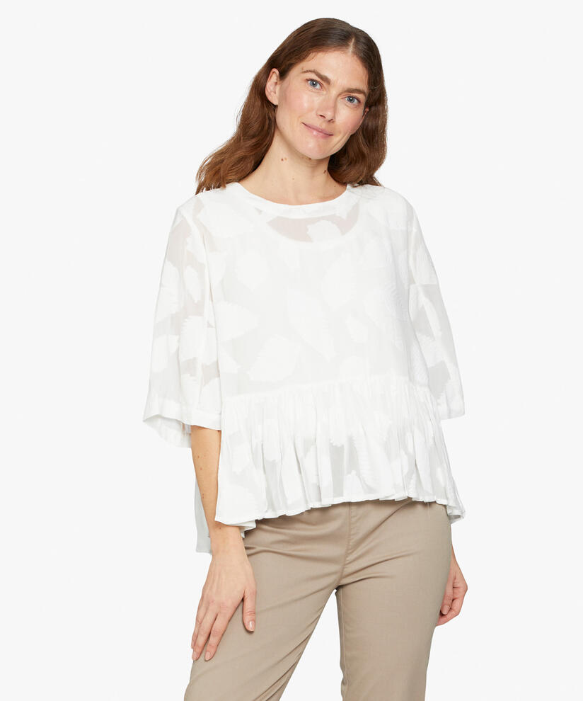 DELFINA SHIRT, Cream