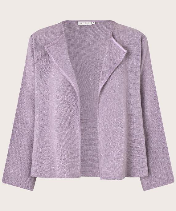 Kurze Jacke Aus Bouclé, Wisteria