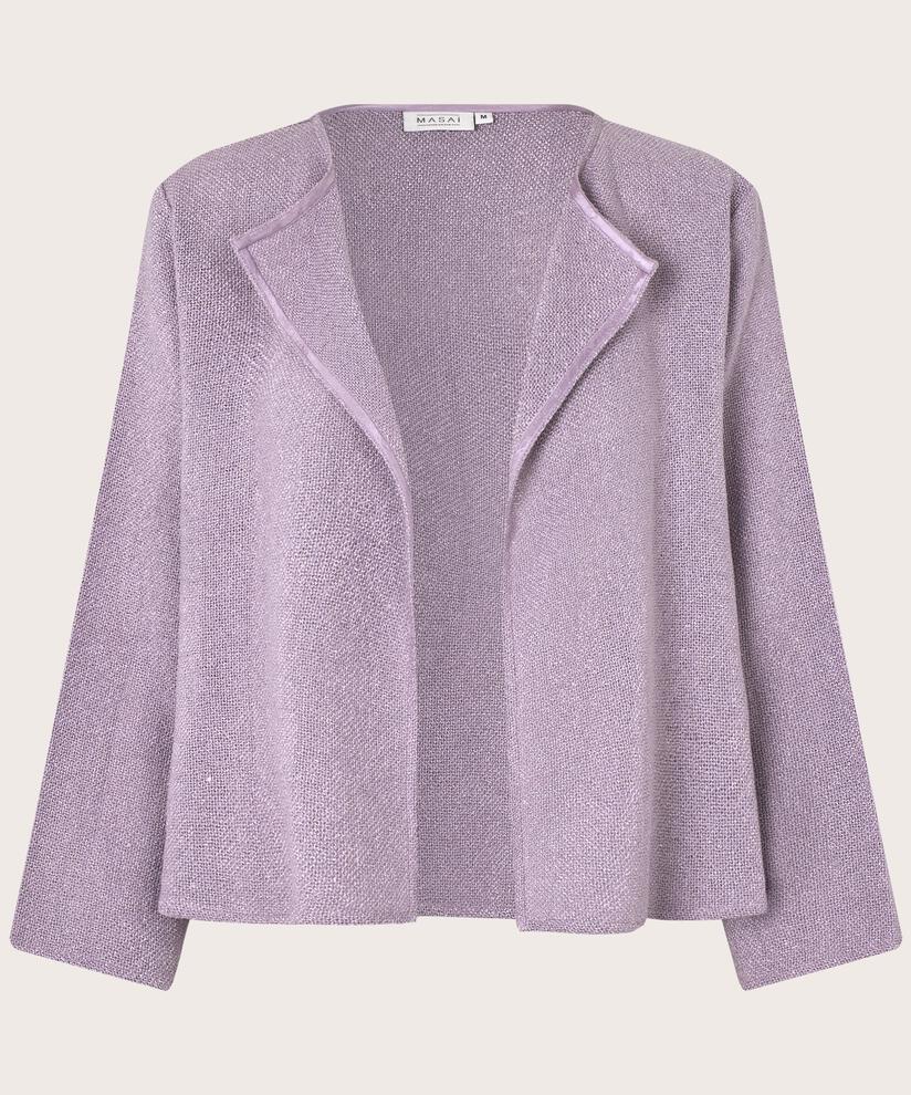 Kurze Jacke Aus Bouclé, Wisteria