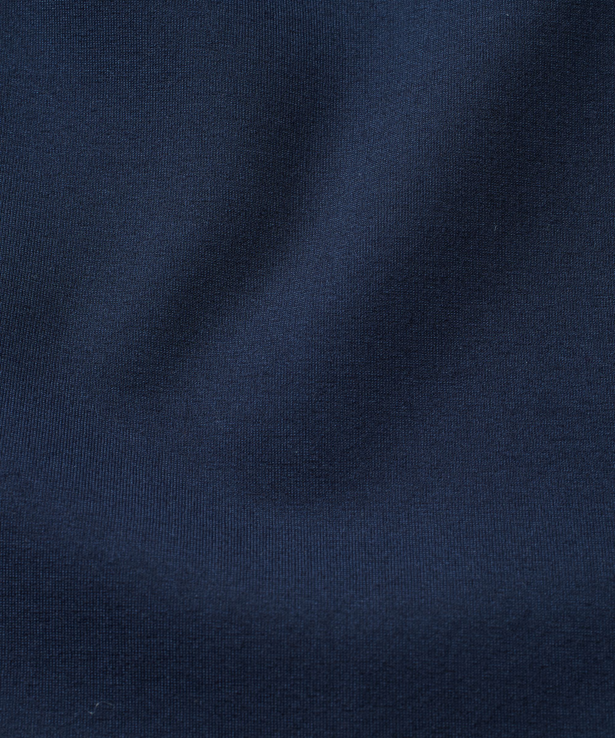 verkürzte Hose aus schwerem Jersey, Navy Blazer