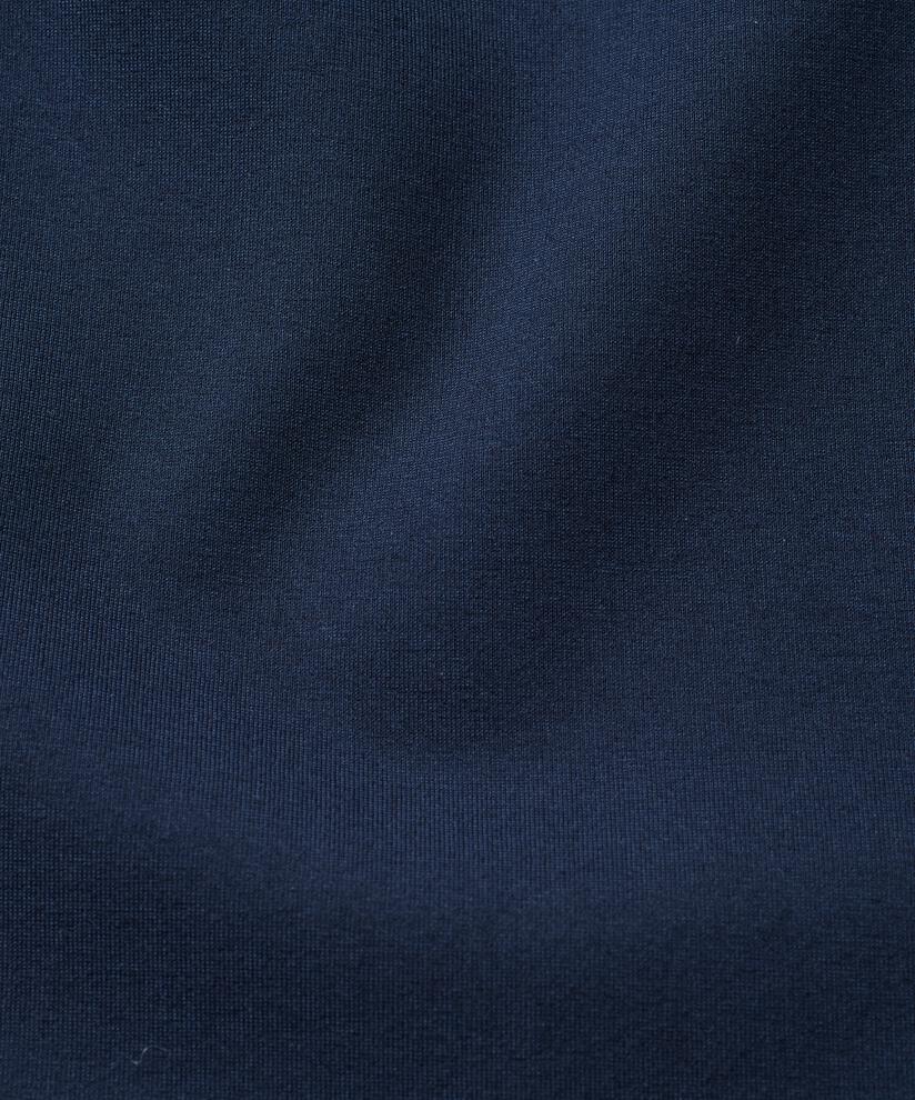 verkürzte Hose aus schwerem Jersey, Navy Blazer