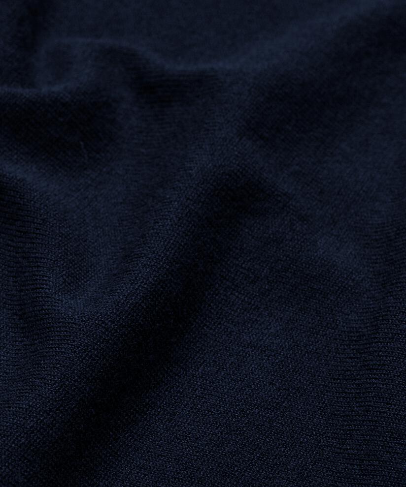 Oversize-Strickpullover mit schmalen Ärmeln, Navy