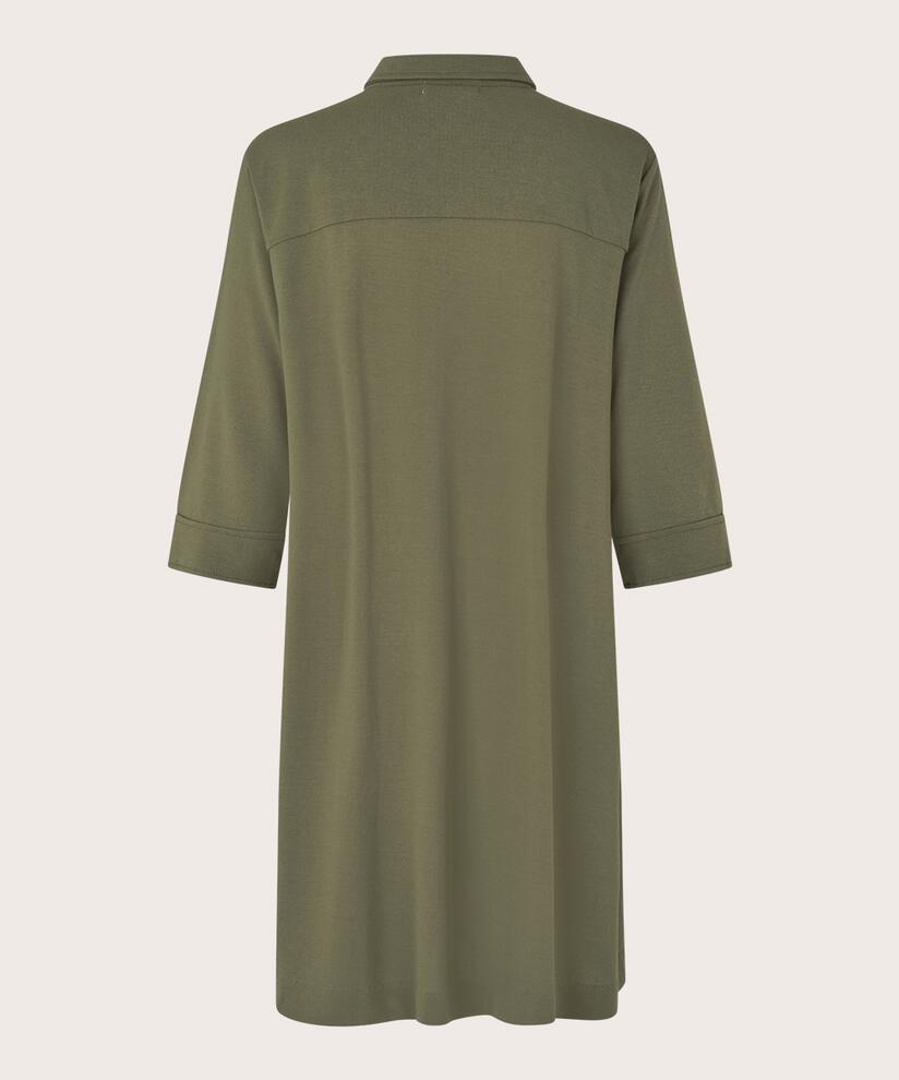 Jerseyshirt mit Dreiviertelärmeln, D. Lichen Green