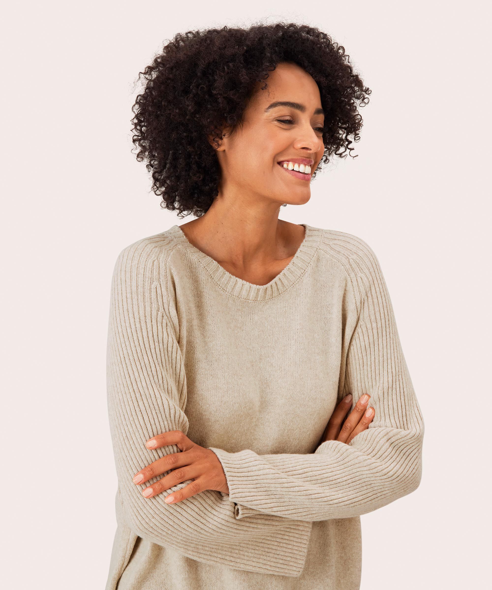 Frilla Pullover, Whitecap