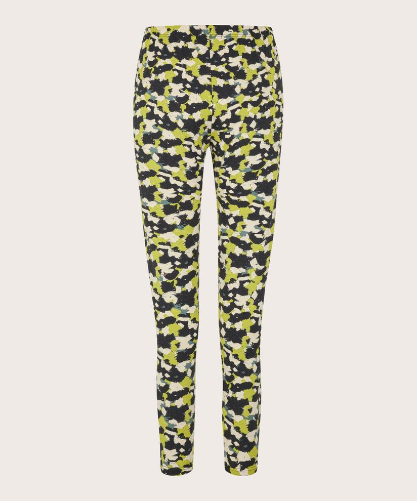 Weich gemusterte Jersey-Leggings, Oasis