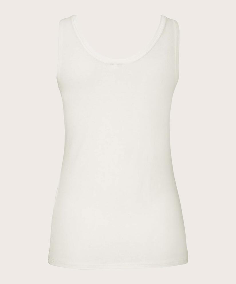 weiches Jersey-Tanktop, Cream