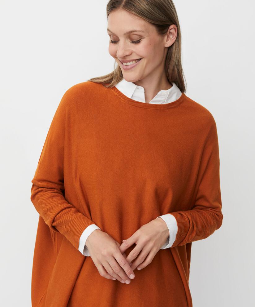 Oversize-pullover Mit Schmalen Ärmeln, Autumnal