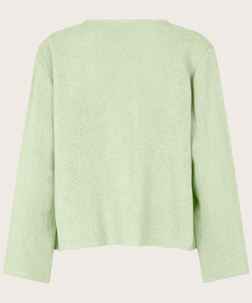 Kurze Jacke Aus Bouclé, Bok Choy
