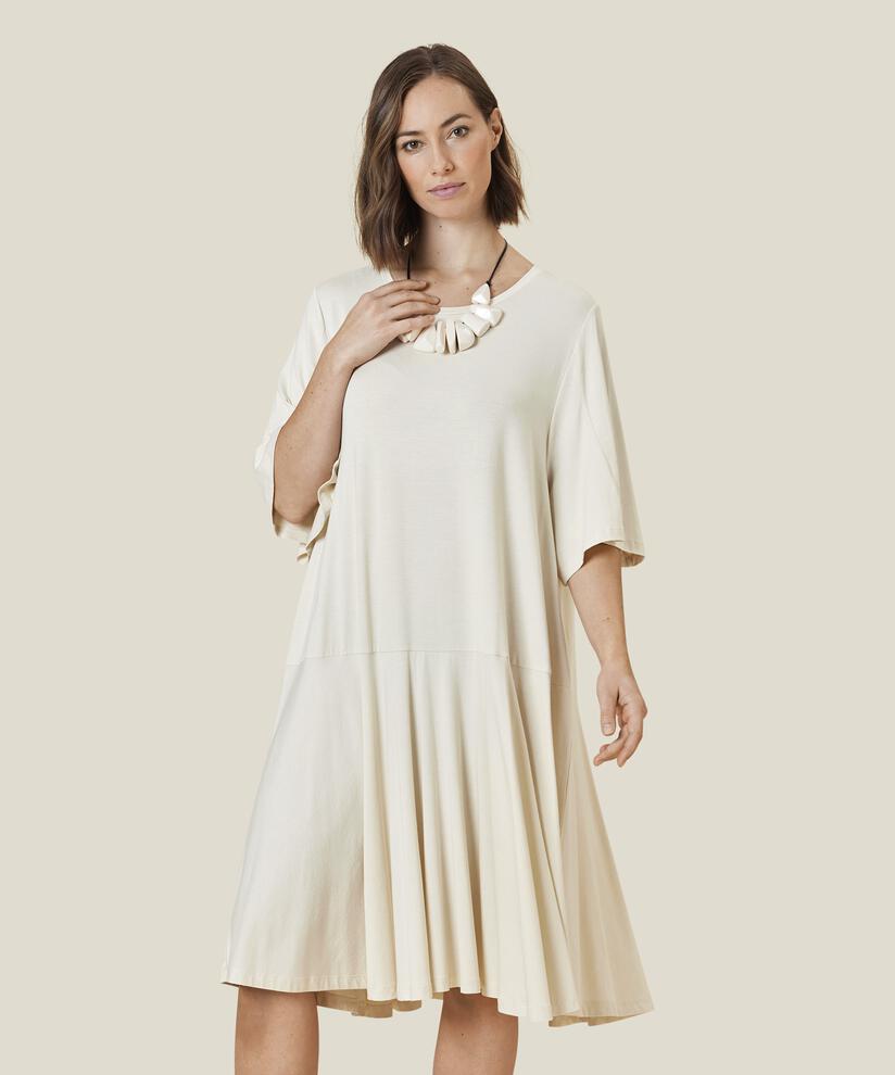 NESSANA JERSEY KLEID, Whitecap