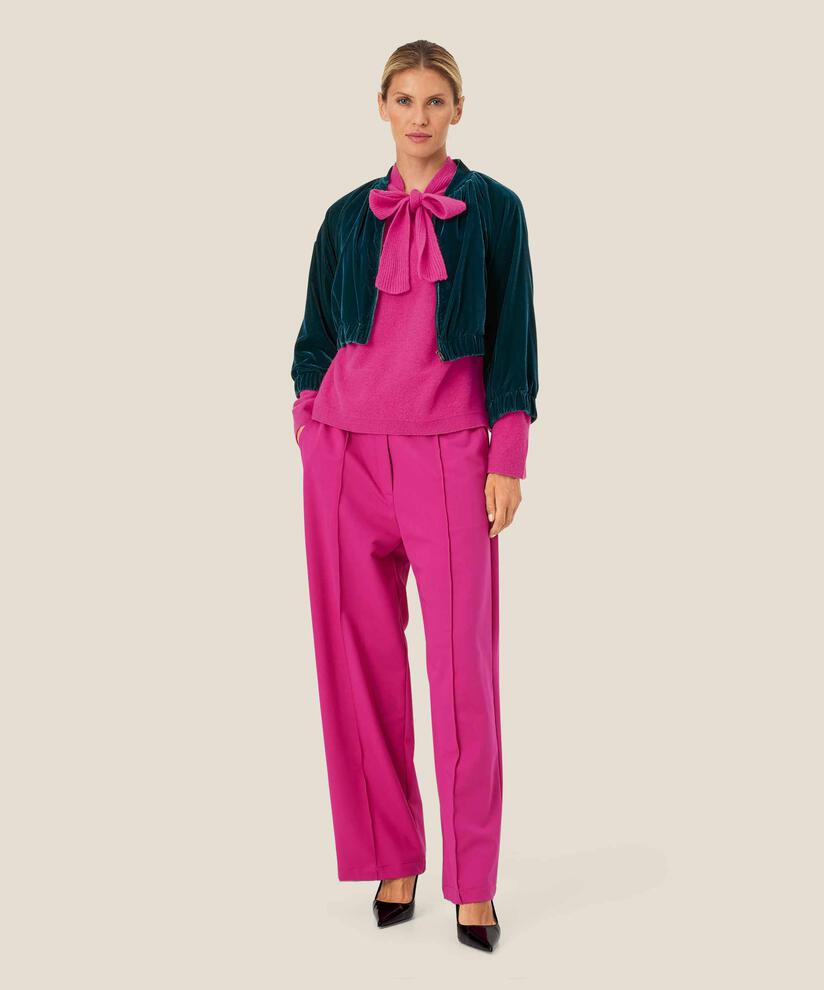 kurze Veloursjacke mit Reißverschluss, Reflect Pond