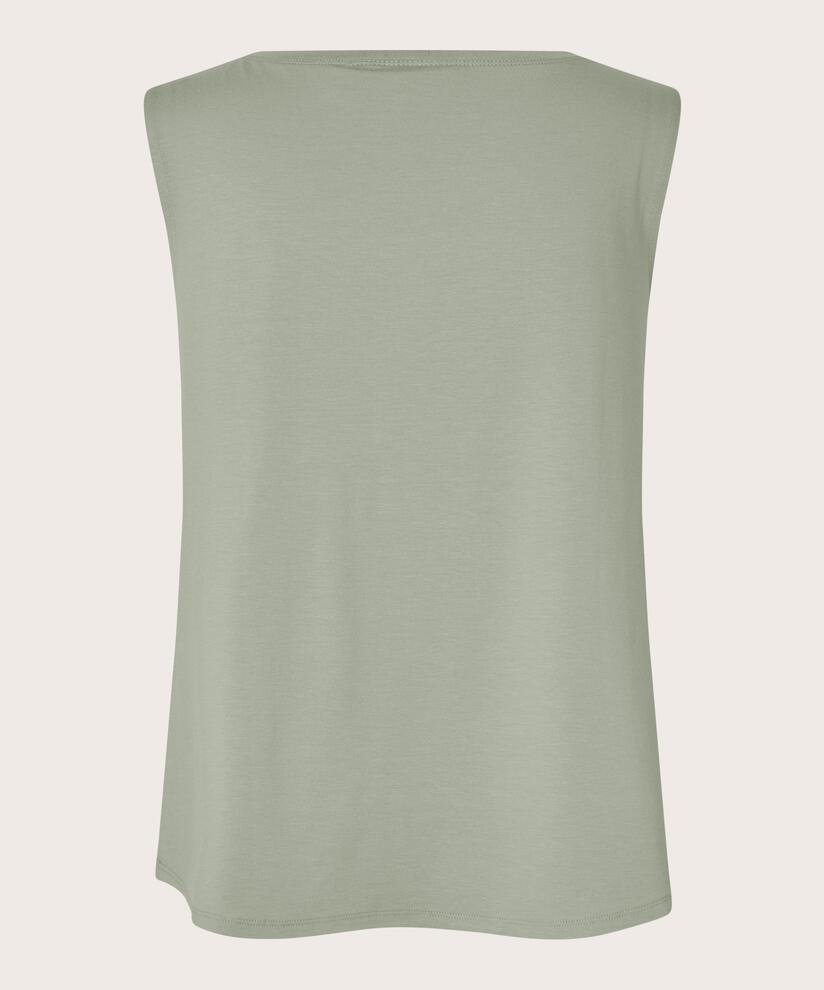 Ärmelloses Jersey-top, Seagrass