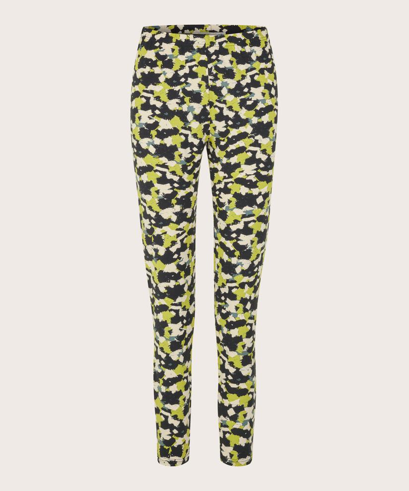 Weich gemusterte Jersey-Leggings, Oasis