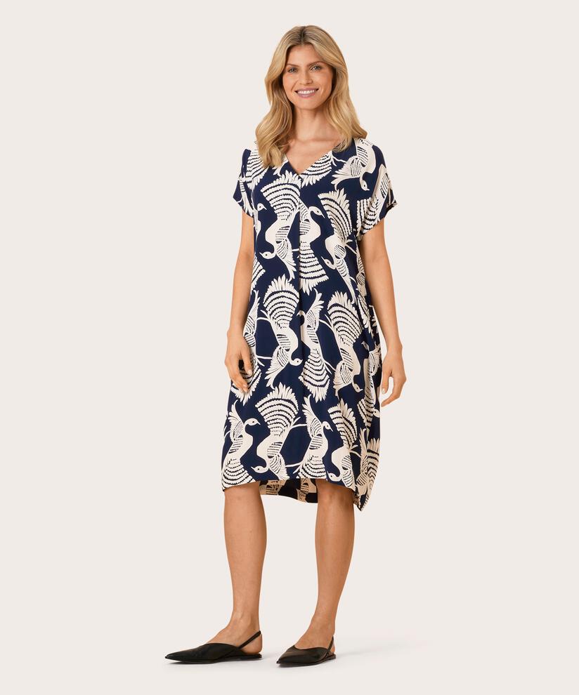 ODETTO KLEID, Navy Blazer
