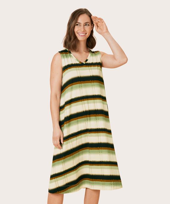 OFINA JERSEY KLEID, Desert sage