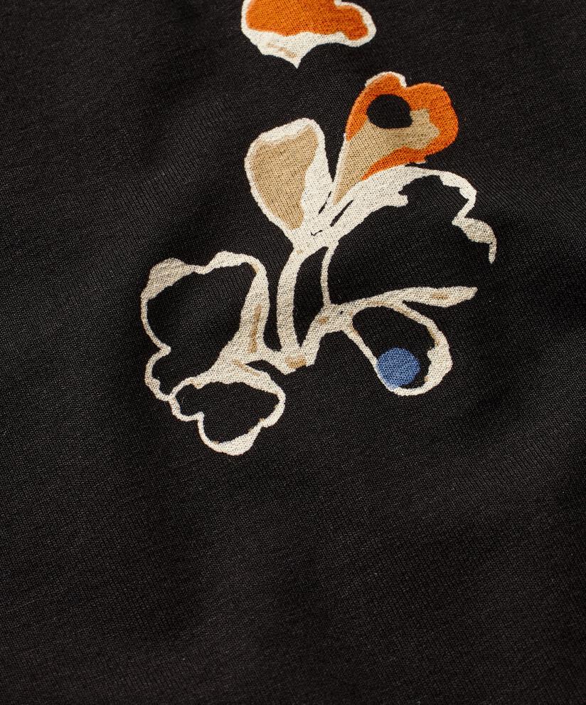 Tulpenkleid Aus Bedrucktem Jersey, Autumnal