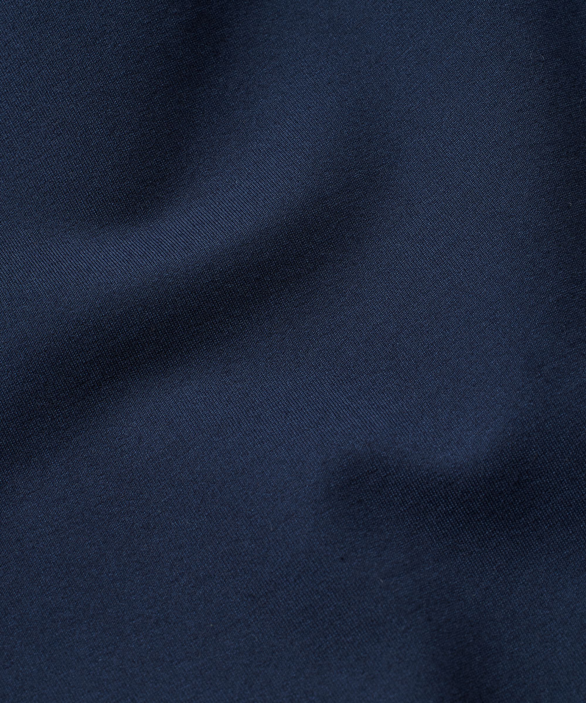 Jerseyhose Mit Falten Vorne Und Verdecktem Reißverschluss An Der Seite, Navy Blazer