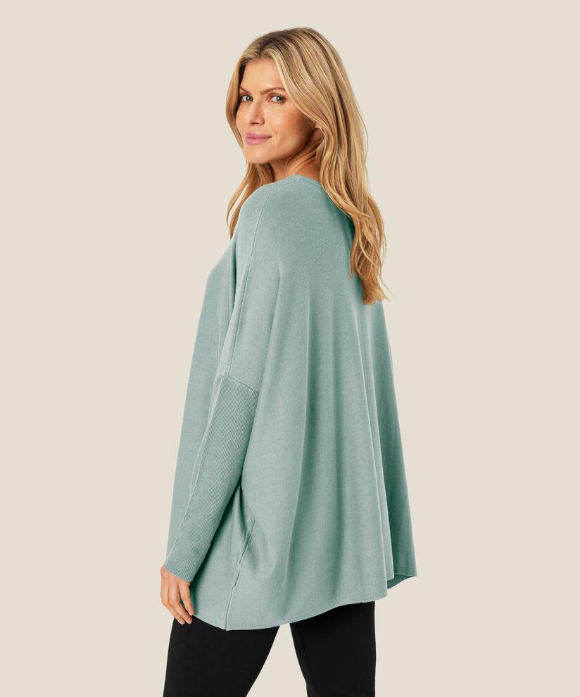 Oversize-pullover Mit Schmalen Ärmeln, Ether