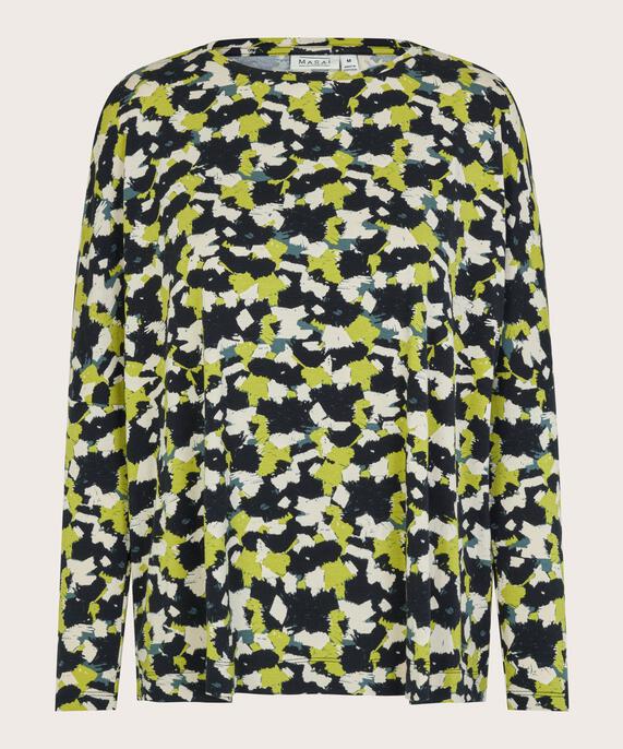 Bedrucktes Oversize-jersey-top, Oasis