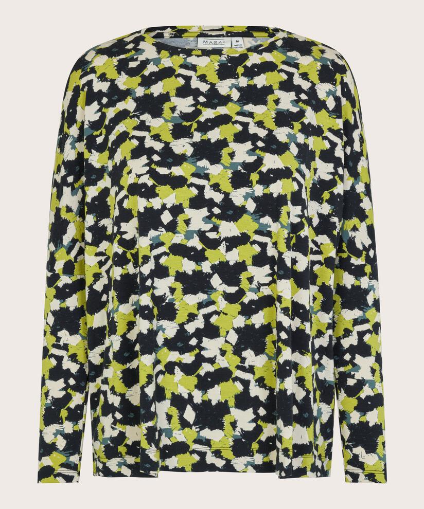 Bedrucktes Oversize-jersey-top, Oasis