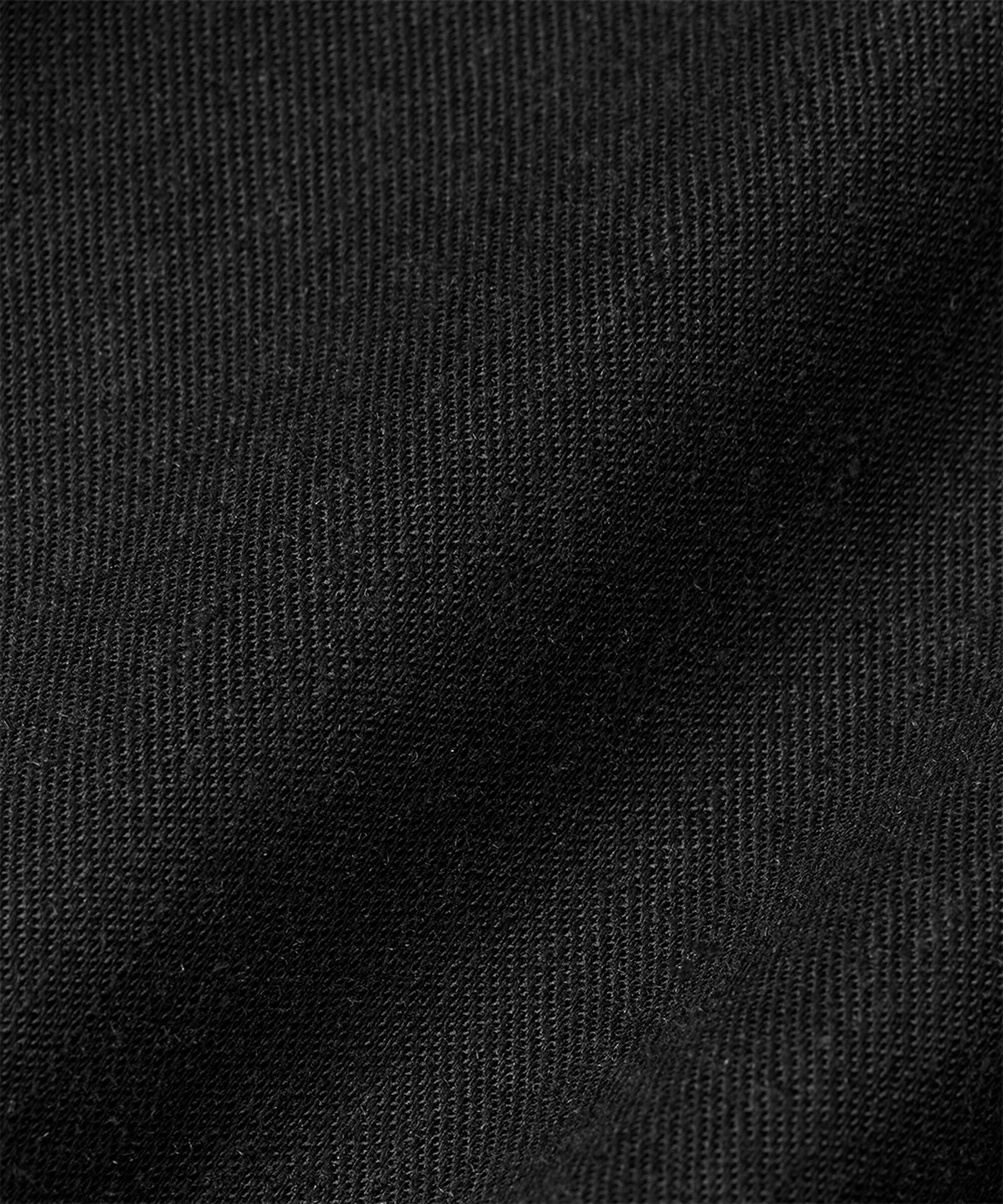 Blazer aus Leinenmischung mit Ein-Knopf-Verschluss, Black