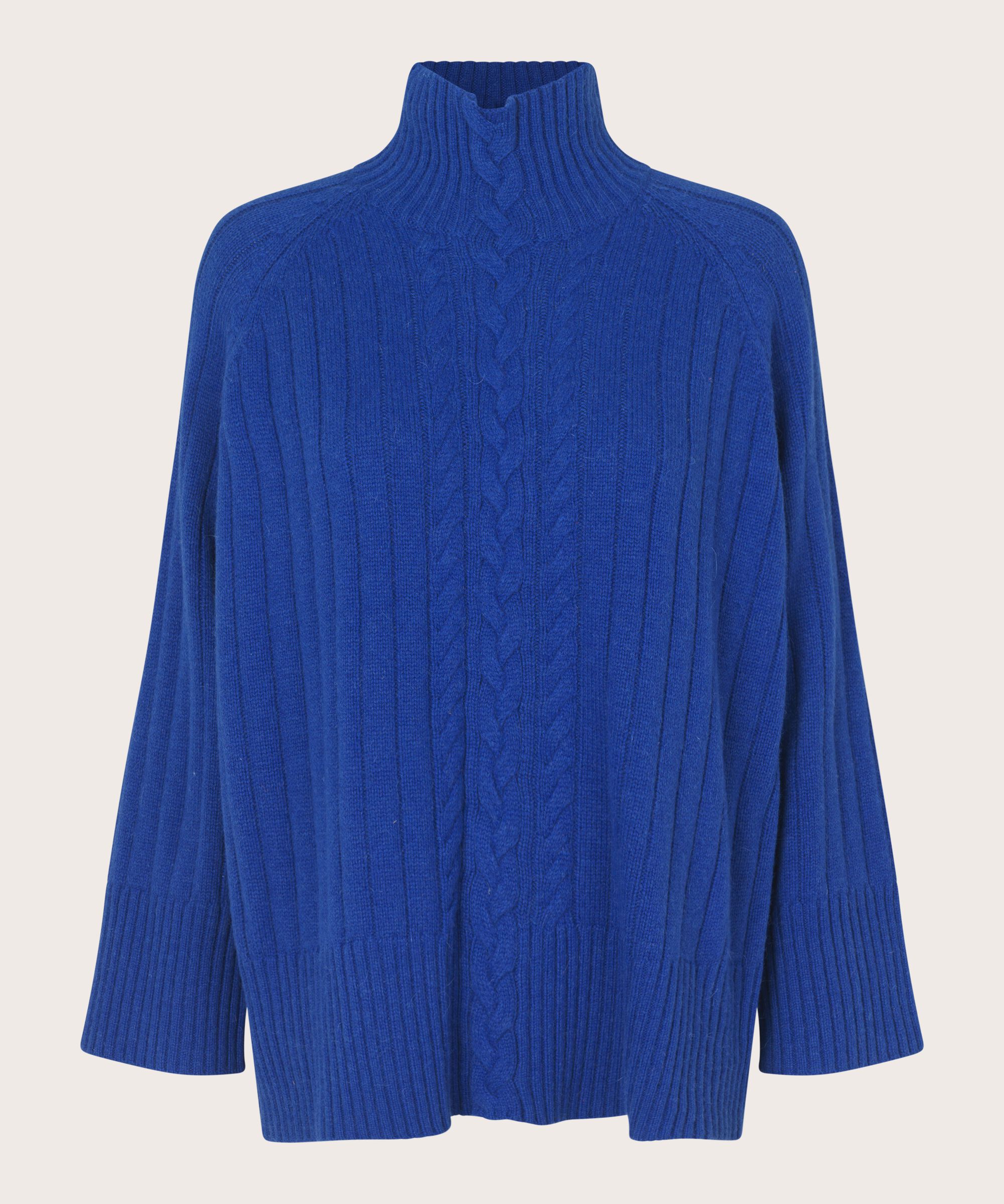 Rollkragenpullover aus Wollmischung, Surf the web