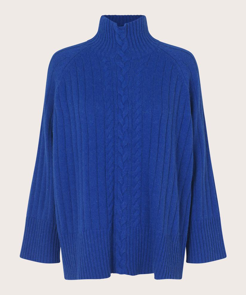 Rollkragenpullover aus Wollmischung, Surf the web