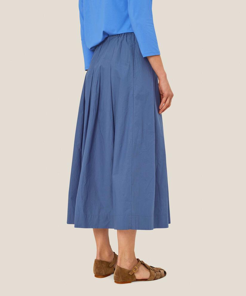 Baumwollrock mit Falten und Gummizug in der Taille, Sargasso Sea