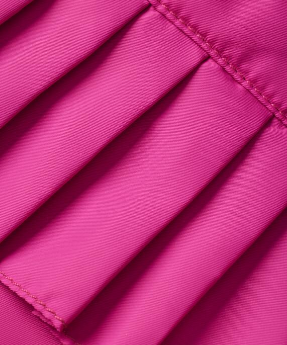 Nylontasche mit Rüschen, Fuchsia Red