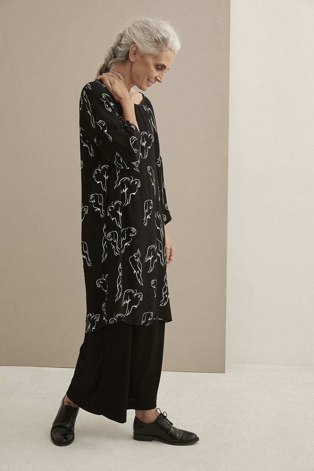 NITASSA KLEID, Black