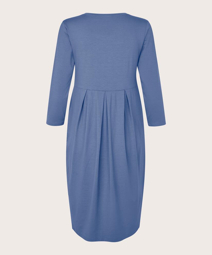 Tulpenkleid aus Jersey, Bijou Blue