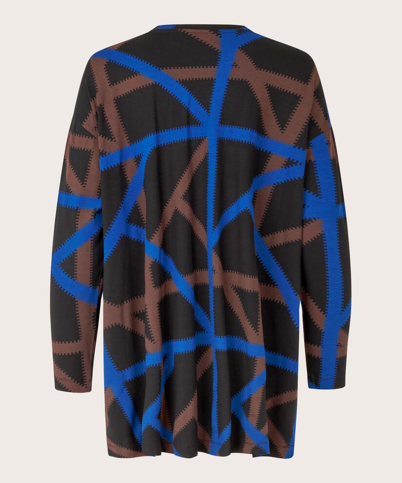 Jersey-Tunika mit Aufdruck, Surf the web