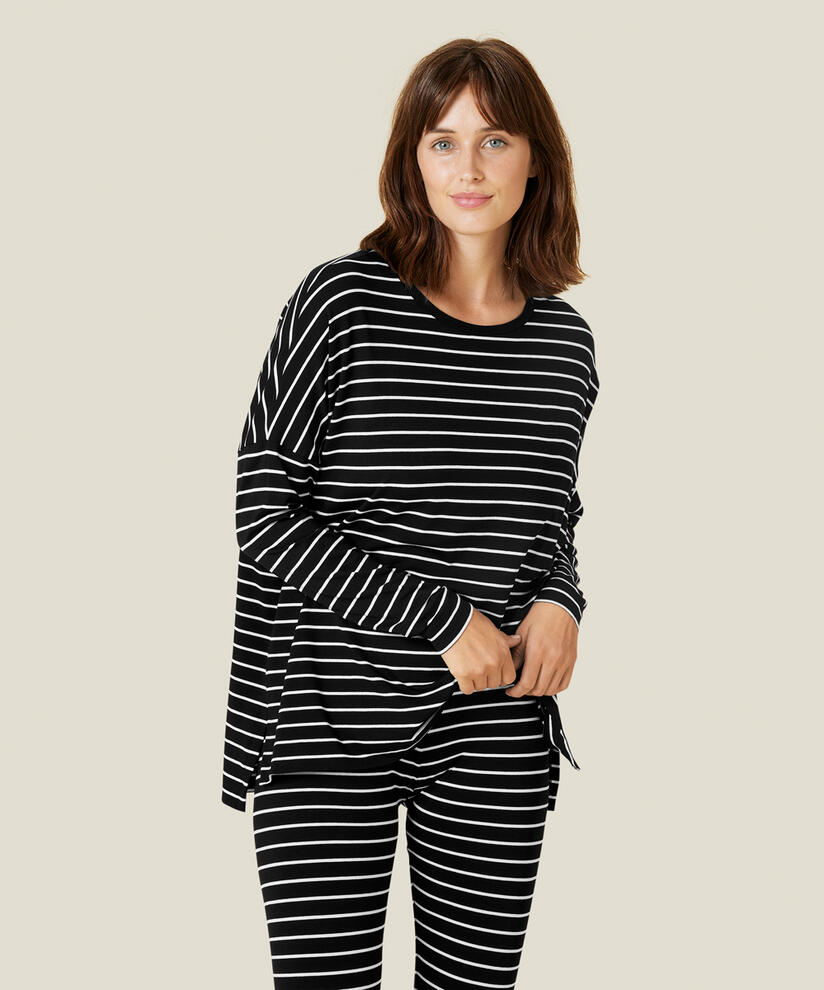 BRITTANI JERSEY SHIRT, Whitecap