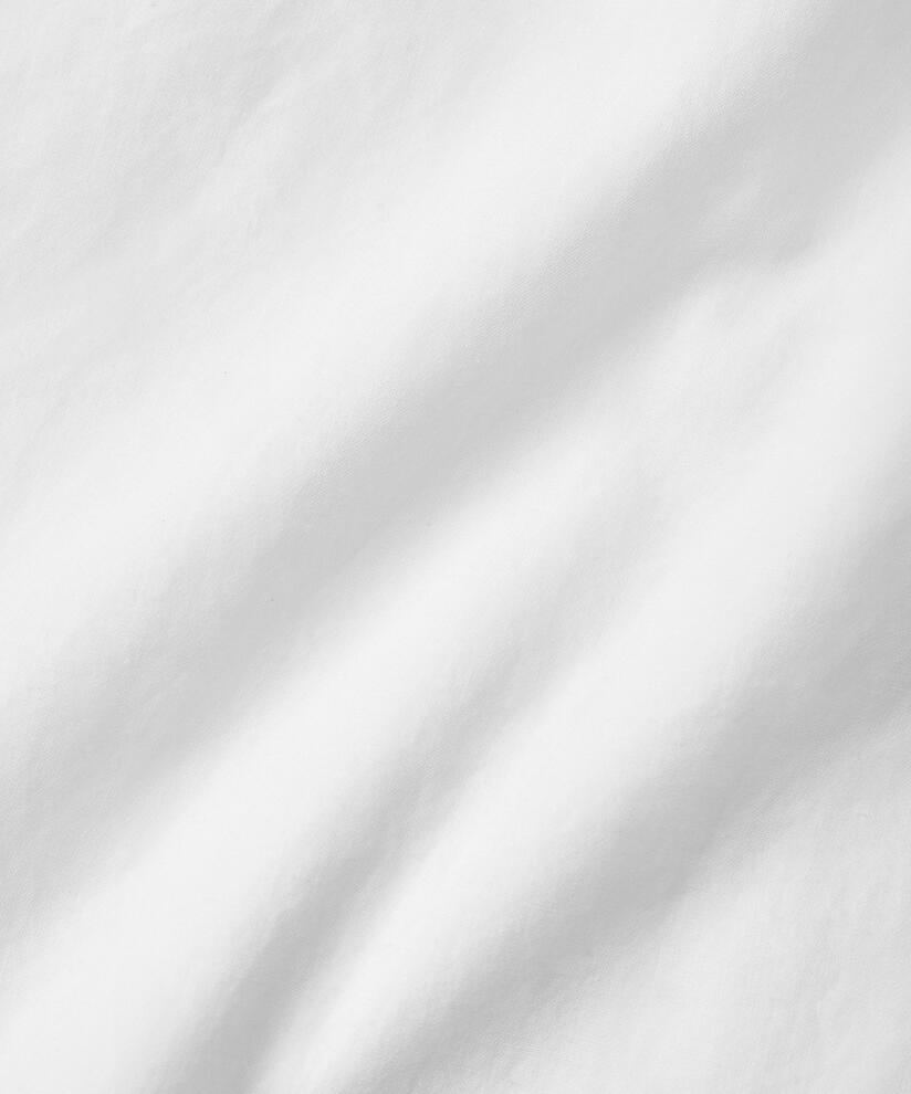 Tunika aus Baumwollpopeline mit Knopfleiste, White
