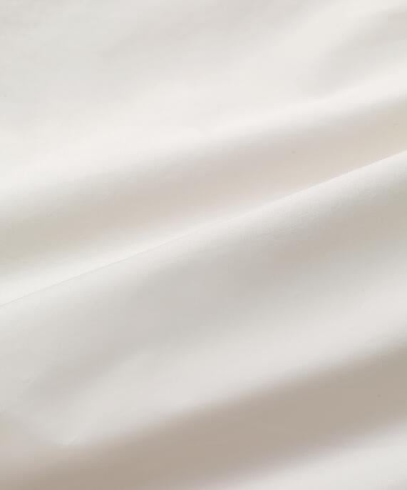 Baumwollbluse mit Spitzendetail, Jet Stream