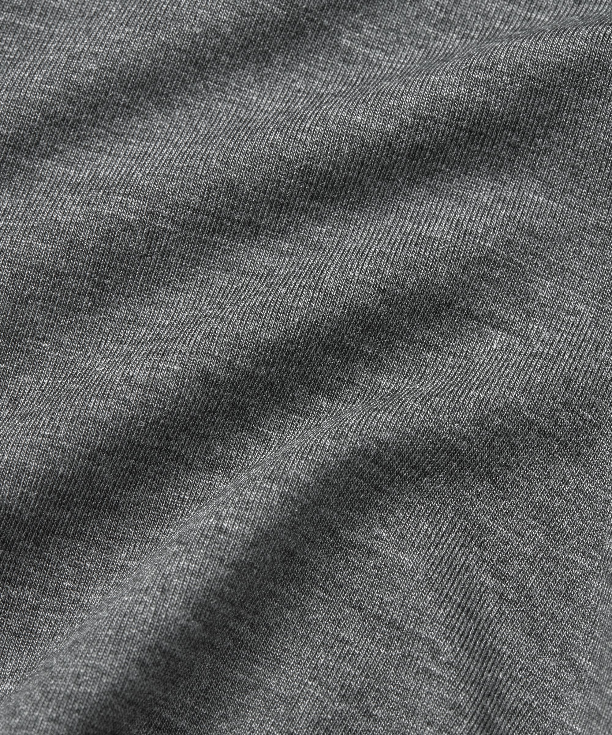 Rollkragenbluse Aus Weichem Jersey, D. Grey mel.