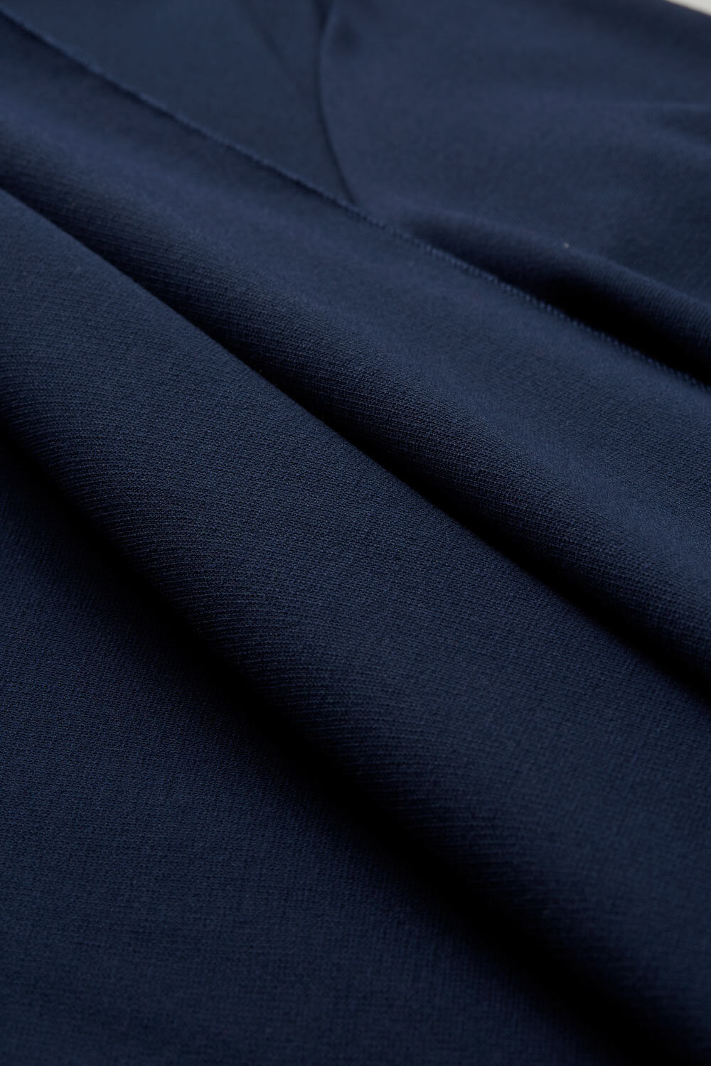 JENAMA JERSEY JACKE, Navy Blazer