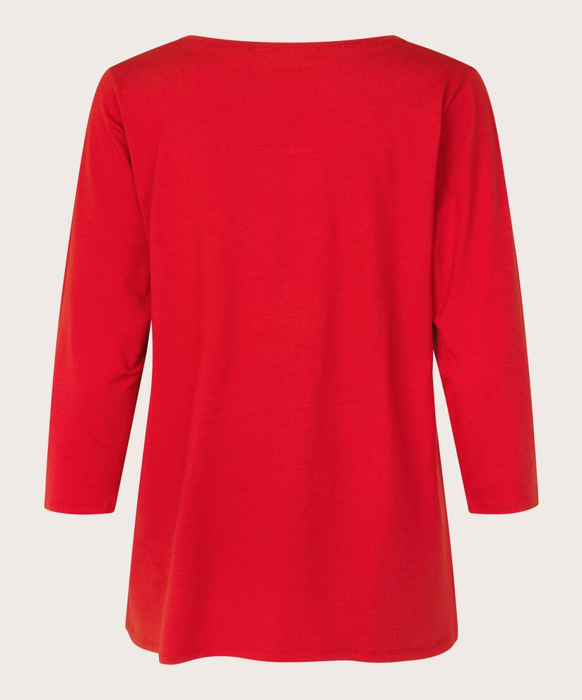 Shirt Mit Rundem Hals, Scarlet Sage