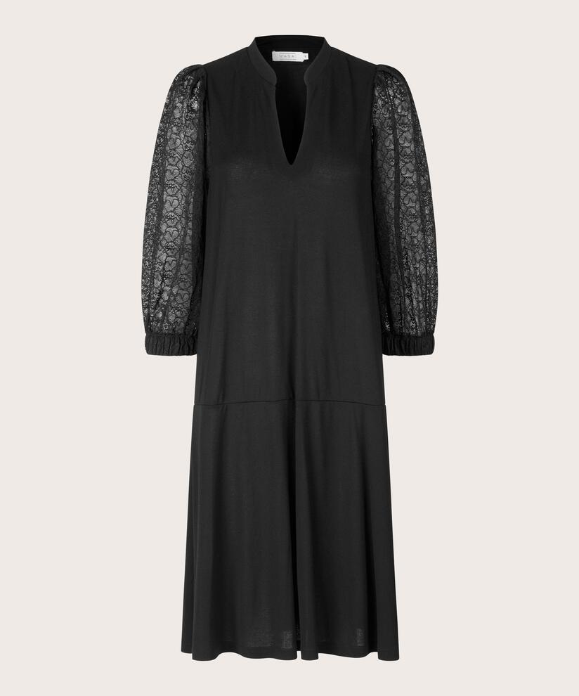 Najana JERSEY Kleid, Black