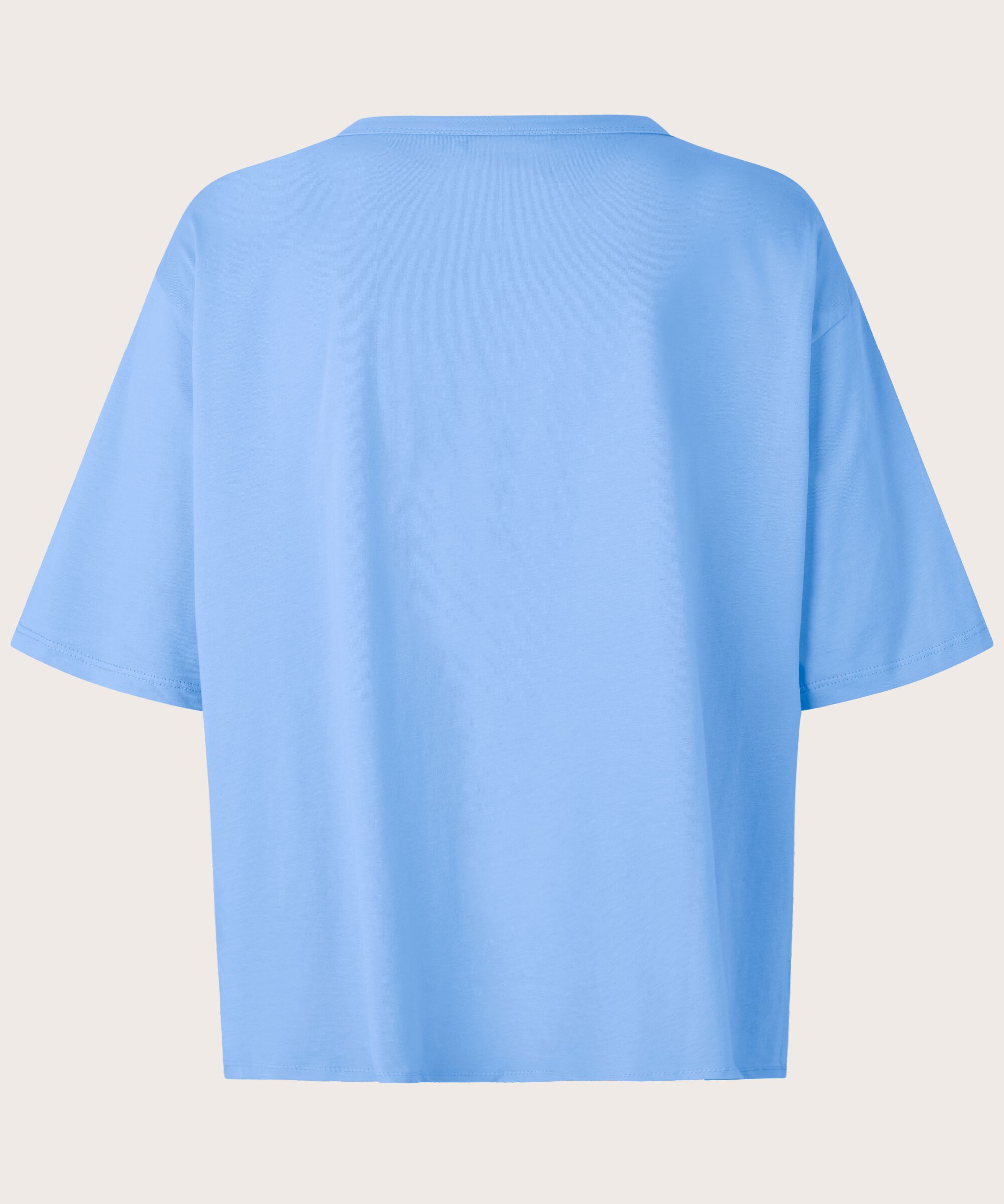 T-shirt Mit Rundhals, Della Blue