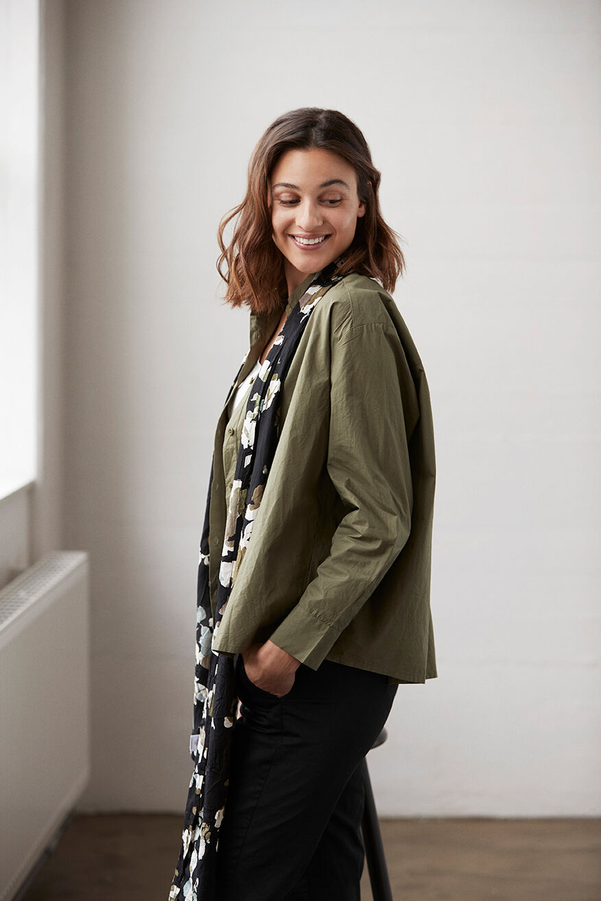 INGFRID HEMDBLUSE, Burnt Olive